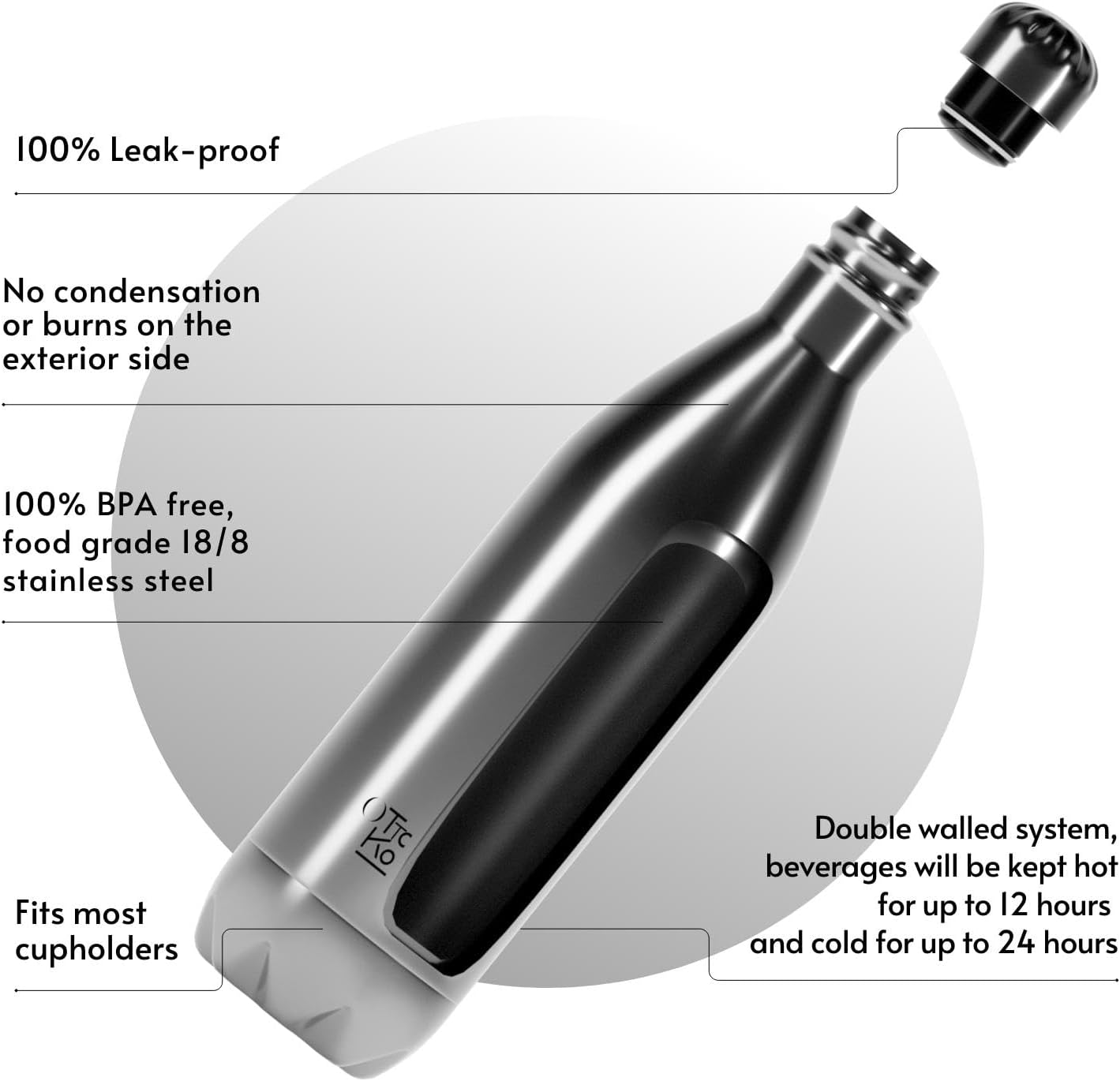 Borraccia Termica in acciaio inox