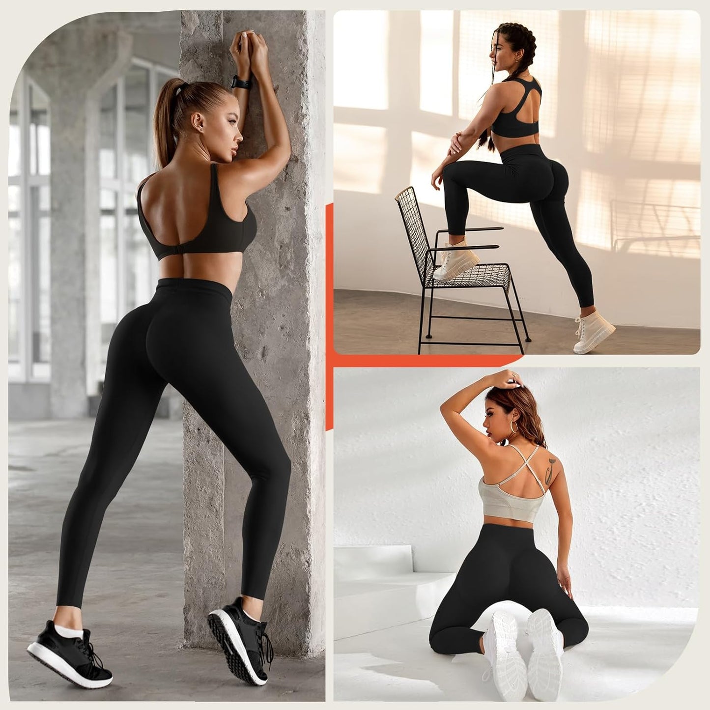 Leggins Sportivi Donna Push Up