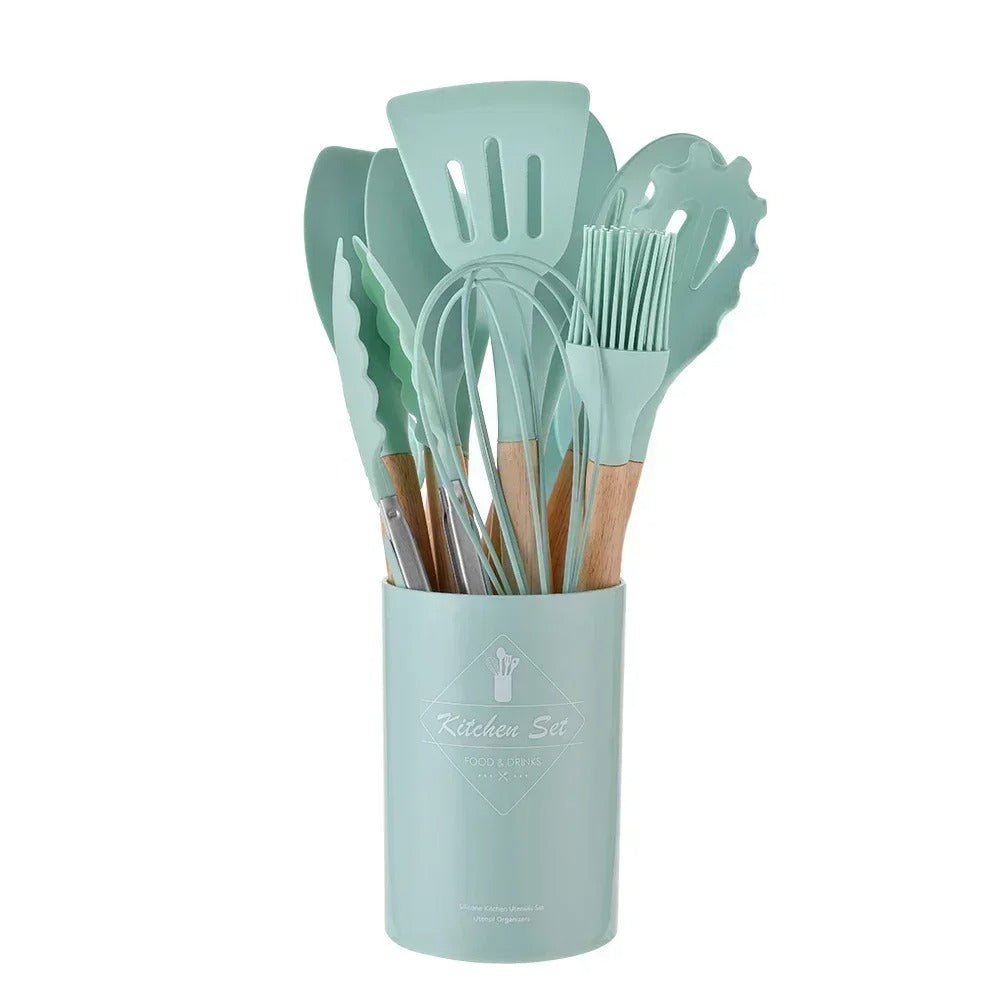 12 Pieces Silicone Kitchen Utensils