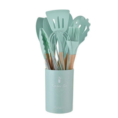 12 Pezzi Utensili Cucina Silicone